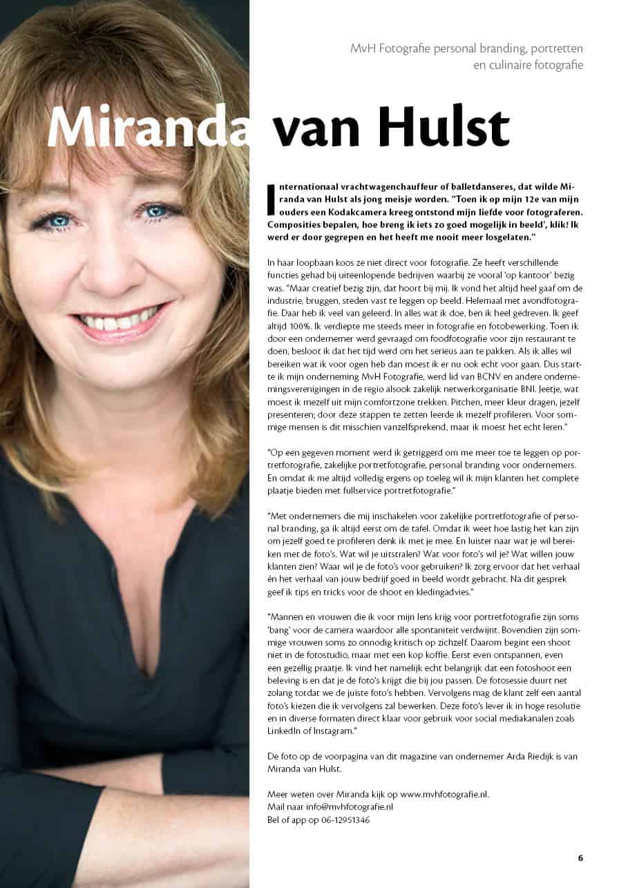 Interview met Miranda van Hulst van MvH Fotografie